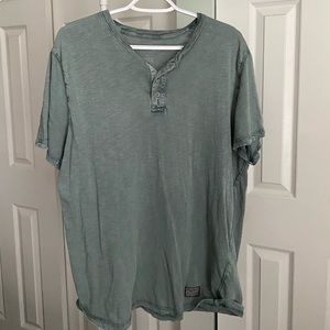 Green Henley Shirt